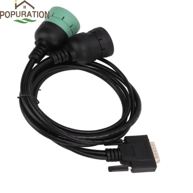 POP DB15 ถึง 6P J1708 9P J1939 สายทดสอบ 402048 สายเคเบิลอะแดปเตอร์วินิจฉัยรถบรรทุก