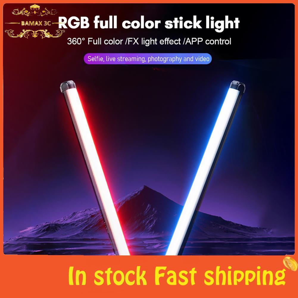 bamaxis VILTROX K60 20W RGB LED Light Bi-Color Tube Portable Fill Wand Stick 2500K-8500K Dimmable TL