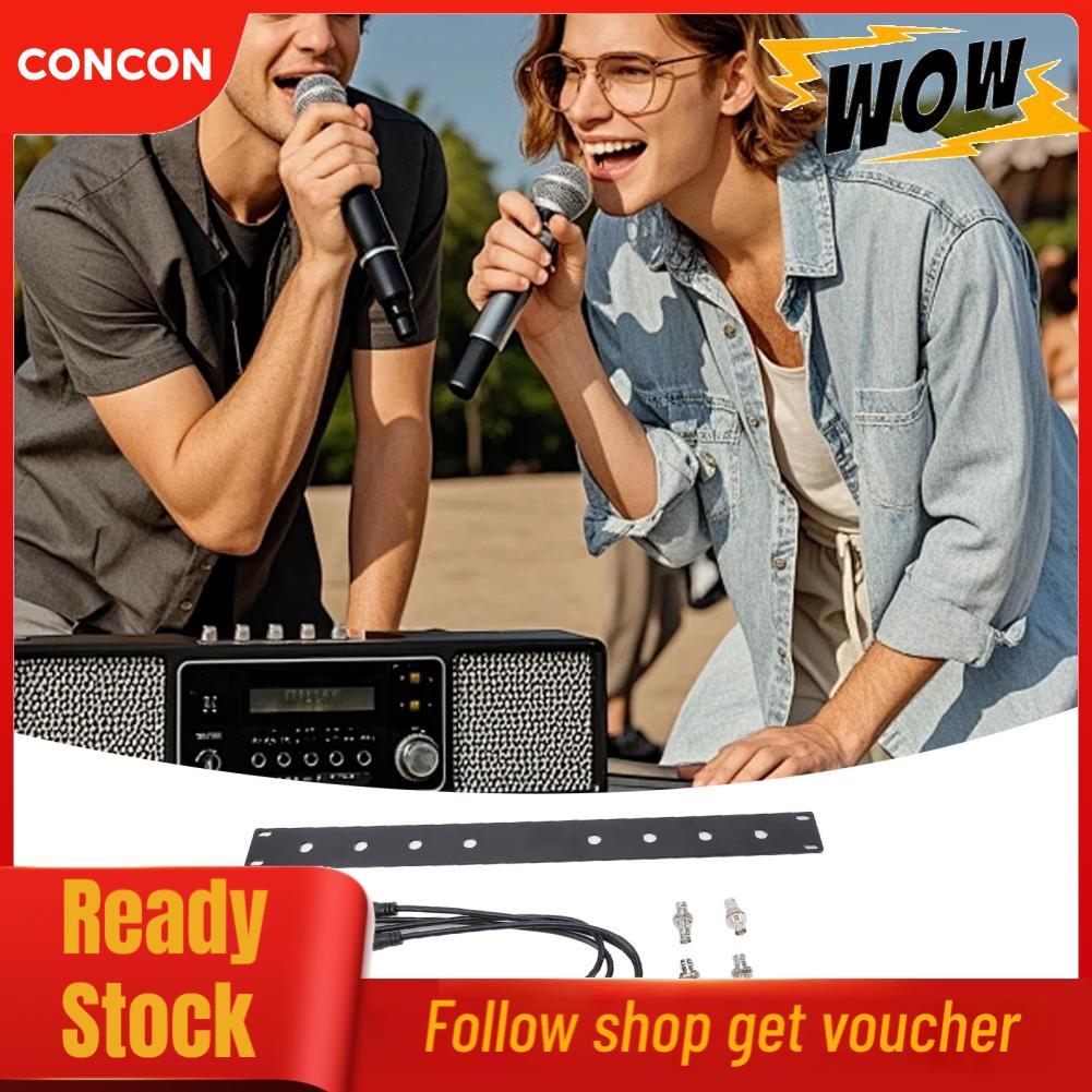 Concon Concon Gugxiom 1U เสาอากาศด้านหน้า Rack Kit สำหรับ SLX SLX2 PGX2 SPGX24 PGX48 PG288 QLXD24 BE