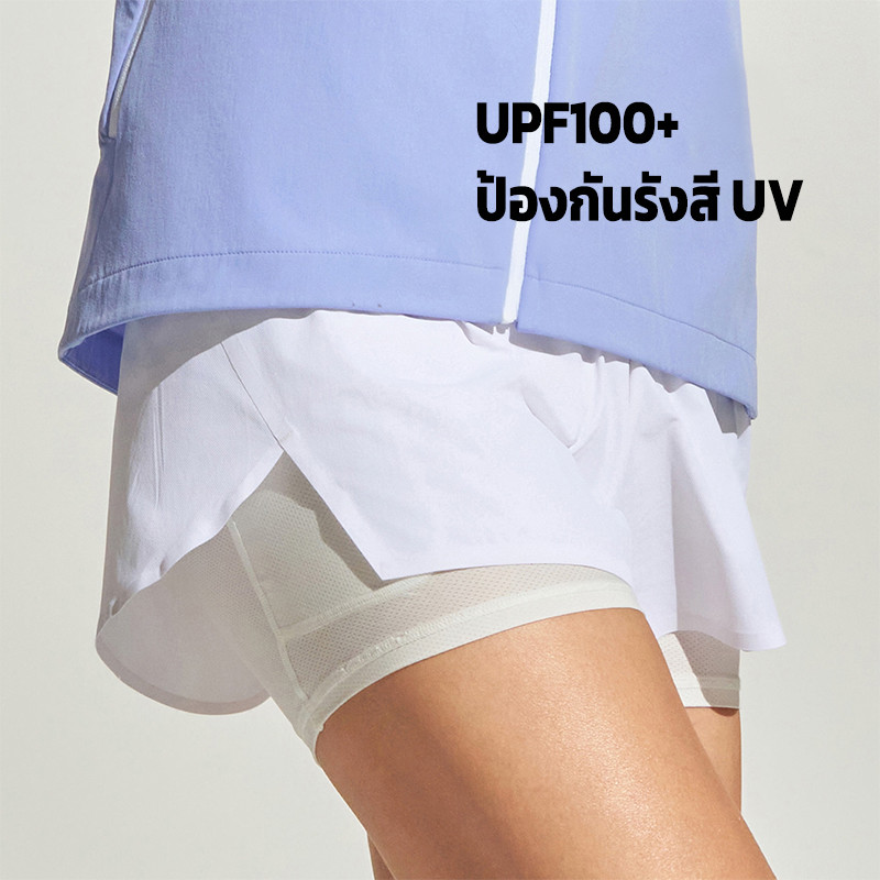 BMAI กางเกงวิ่งขาสั้นผู้ชาย 2in1 มีซับใน กันแดด แห้งไว ระบายอากาศดี ผ้าเบา ใส่วิ่ง เทรนนิ่ง ฟิตเนส ราคา ถูกที่สุด ดีลบีเคเค แกลเลอรีภาพที่ 3