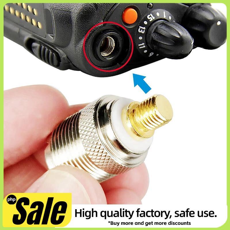GP328 Walkie Coaxial Connector Adapter GP328 GP88 เครื่องส่งรับวิทยุแบบมือถือ
