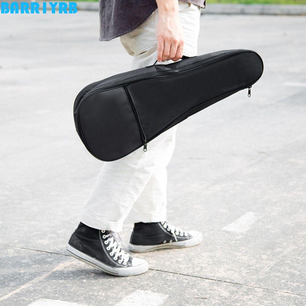 BARR1YRB Ukulele กระเป๋าสําหรับ Ukulele Lover สําหรับดนตรีของขวัญกระเป๋าถือหนาเบาะกีตาร์ไหล่กระเป๋าเ
