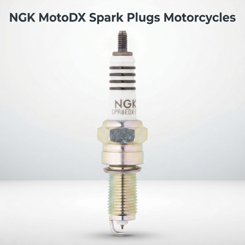 NGK MotoDX Spark Plugs for Motorcycles - Various Heat Ratings