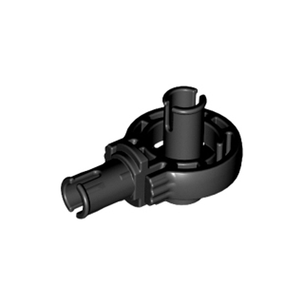 Brick2cube Part - Technic Rotation Joint Ball Loop with 2 Perpendicular Pins with Friction - 47455