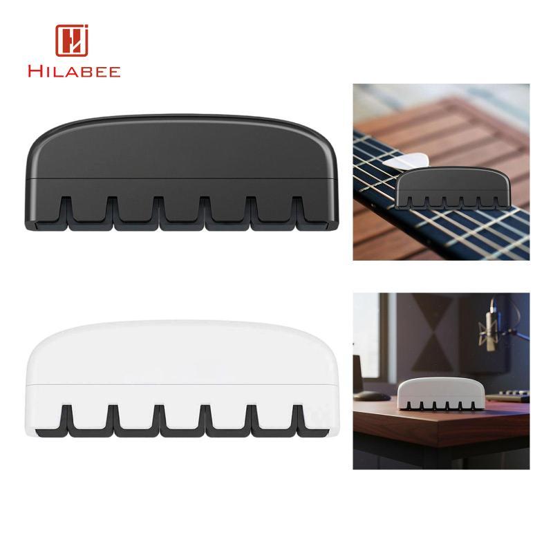 [UsusexaMY] อุปกรณ์ชิ้นส่วนกีตาร์ EVA String Mute Silencer Double Head Fret Wrap Cleaner สําหรับฝึกซ