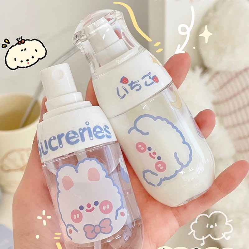 【ถูกที่สุด】 ขวดสเปรย์ กระป๋องสเปรย์ขนาดเล็ก ขวดสเปรย์แบบพกพา โลชั่นเติมขวดเปล่า