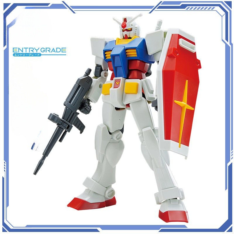 โมเดลประกอบ Gundam EG RX-78-2 1/144 รุ่นเริ่มต้น ต่อง่าย เหมาะสำหรับมือใหม่และสะสม ขายดี🔥