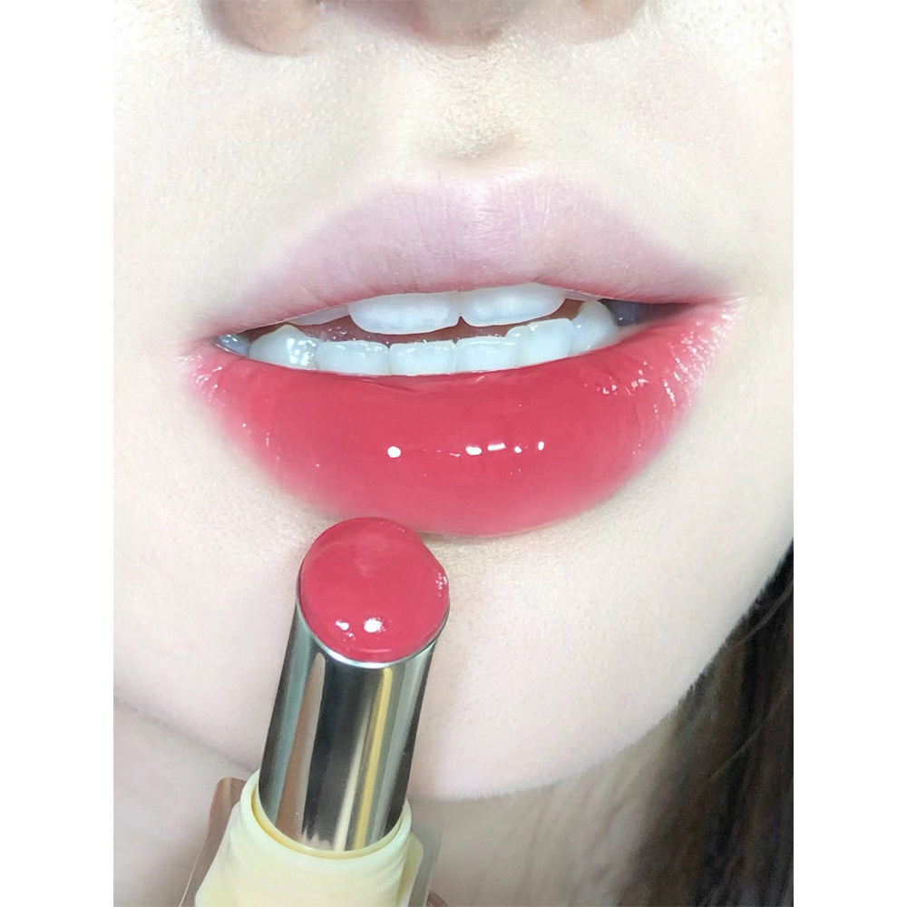 lipstick ลิป มันสวยจนกระทั่ง!Joocyee Enzyme Color Lipstick Mirror Summer Zen Crystal Jelly Moisturiz