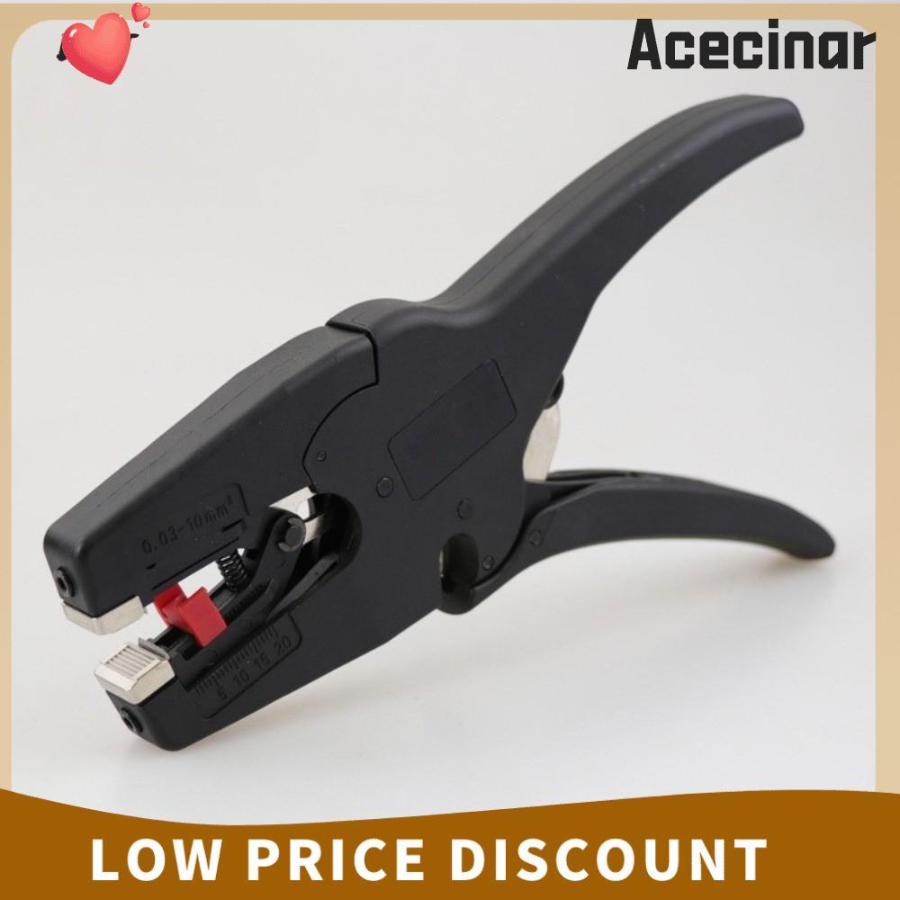 ACECINAR คีมลวด, 32-7AWG แบบพกพาอัตโนมัติลวด Stripper คุณภาพสูง 2 in 1 Heavy Duty Mini ไฟฟ้าซ่อมเครื