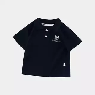 Moodeng Baby เสื้อโปโลเด็ก ชาย 90-150CM ใส่สบาย ไม่ร้อน ผ้าวาฟเฟิล เสื้อโปโลที่ใส่ไปเที่ยวก็ได้