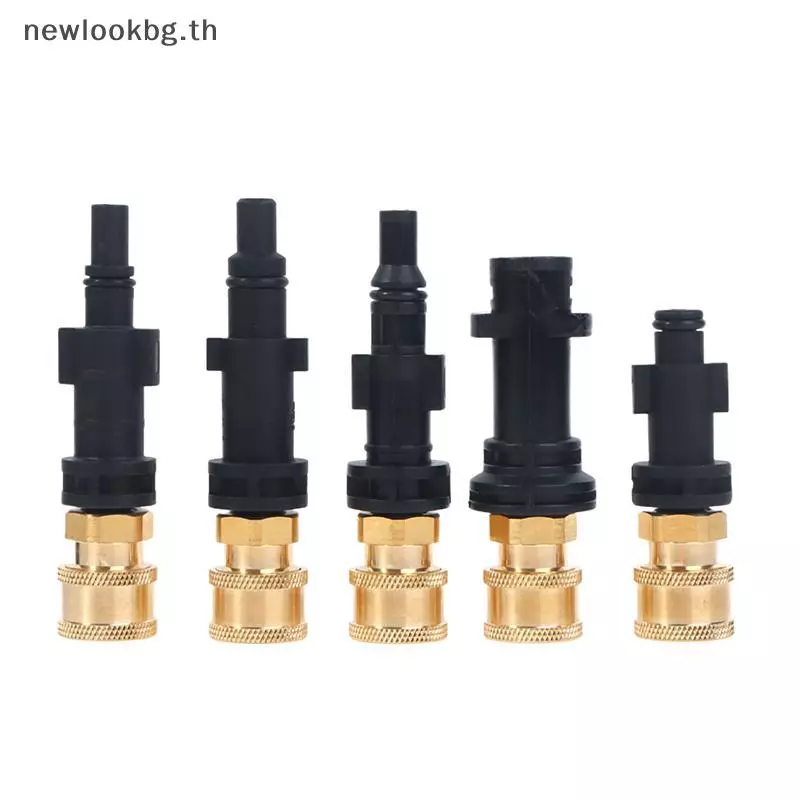 XXHZ เครื่องซักผ้าความดัน Adaptor ถึง 1/4 " Qui Release Connector หัวฉีดสําหรับเครื่องซักผ้ารถยนต์รดน้ํา Qui Connect Adapter [TH]