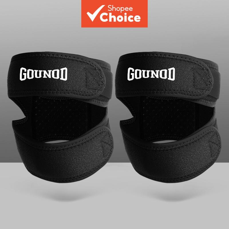 Mueller อุปกรณ์พยุงเข่าแบบปรับได้ Max Patella Strap 1 ชิ้น สําหรับวิ่ง บาสเกตบอล และฟื้นฟูอาการบาดเจ็บ