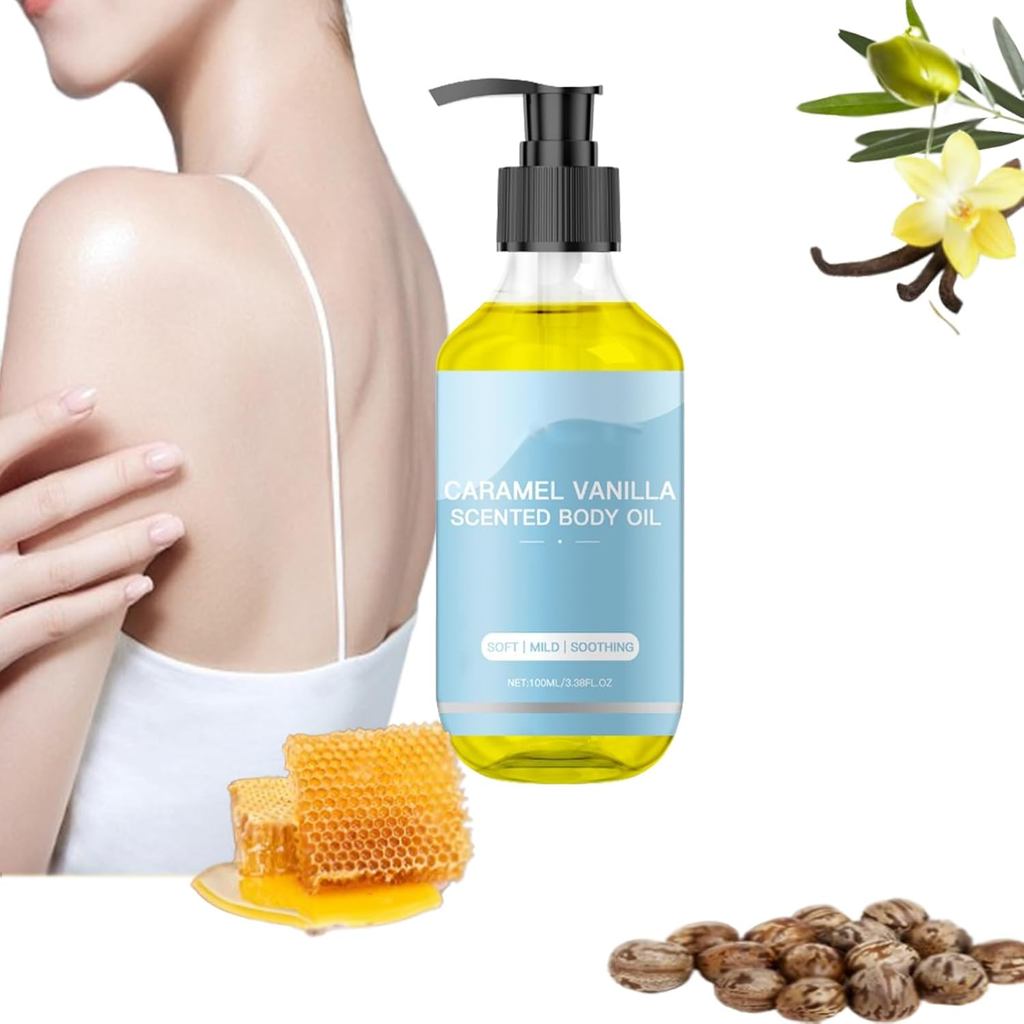 Orena Body Oil Caramel Vanilla,Orena Body Oil,Orena Caramel Vanilla Body Oil,Vanilla Body Oil,Orena 