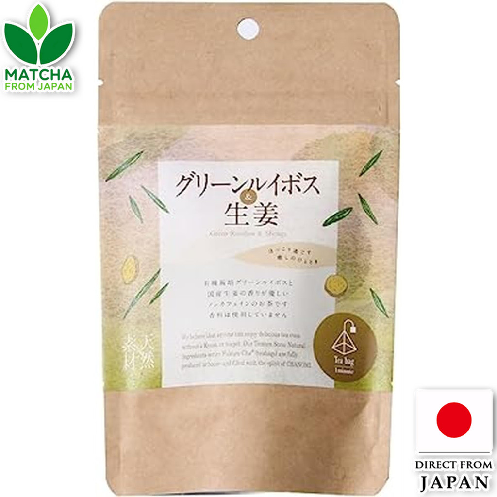 Cha No Minakama Rooibos Tea Rooibos & Ginger Caffeine-Free Blend