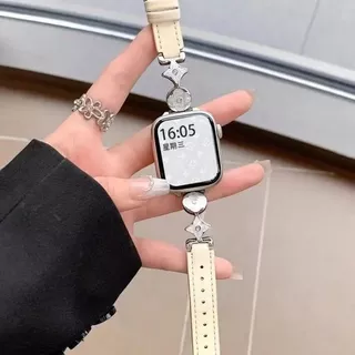 เหมาะสําหรับ Huawei fit4th Generation Strap 4pro Four-leaf Clover Leather watchfit3 สายรัดข้อมือ fit2 Vitality รุ่นหรูหรา