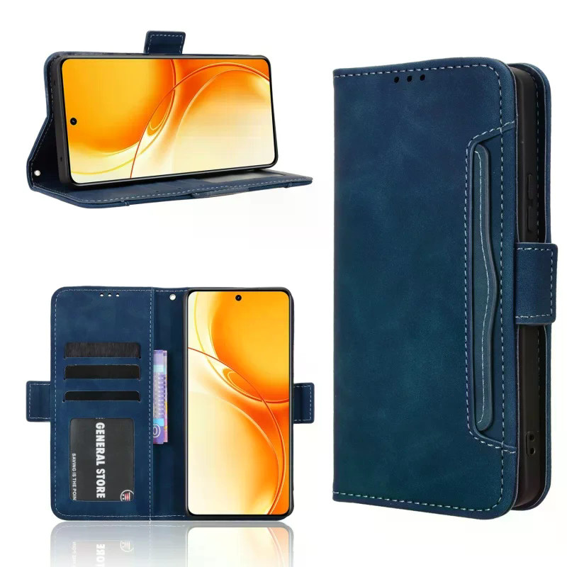 Realme P4 Power 5G P4 Pro P3 Ultra ฝาครอบหนังพรีเมี่ยม Multi-card Slot สําหรับ OPPO Realme P4 Power 