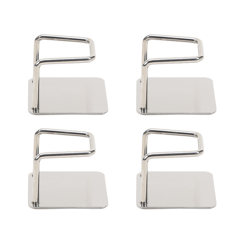 (rsx) 4PCS Wall Mount Bracket Kit สําหรับ Digital Bathroom Scale และ Body Fat Scale เพื่อประหยัดพื้น