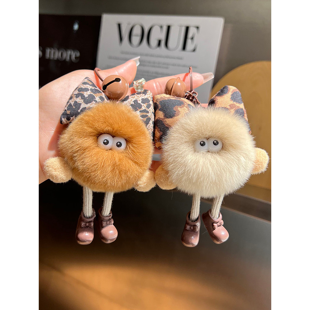 จริงเร็กซ์กระต่ายขนน่ารักลูกถ่านหินขนาดเล็กกระเป๋าจี้กระเป๋ากระเป๋าประณีตตุ๊กตาแขวนการ์ตูนตุ๊กตารถพว