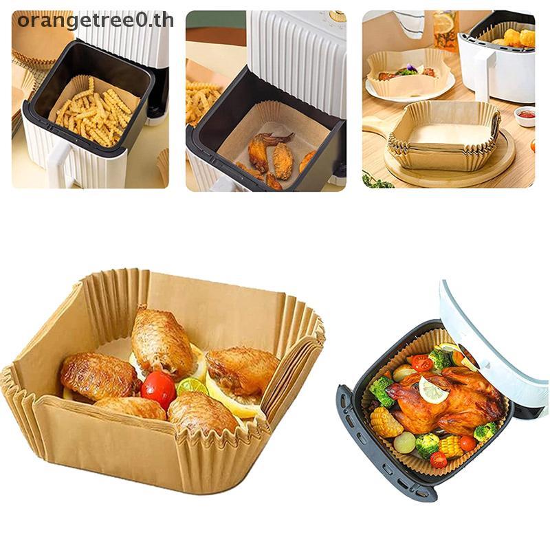 หรือครัว Air Fryer กระดาษ Bake กระดาษดูดซับน้ํามัน Air Fryer Accesories Disposabl oe