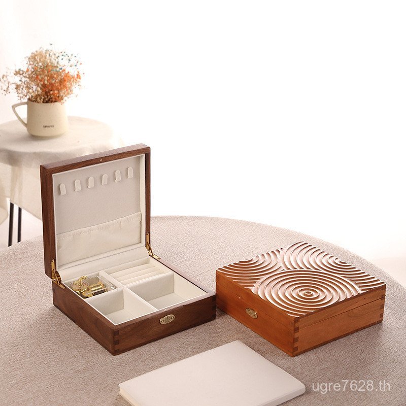 กล่องดนตรีขายส่ง Square MW2002 Original Workshop กล่องเครื่องประดับ Spring Rhyme Music Box] [BH6M