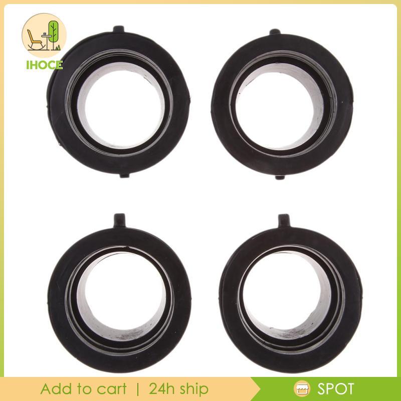 [Ihoce] อะแดปเตอร์ข้อต่อข้อต่อท่อร่วมไอดีคาร์บูเรเตอร์ 4 ชิ้นสําหรับ CB400 (CB400SF)