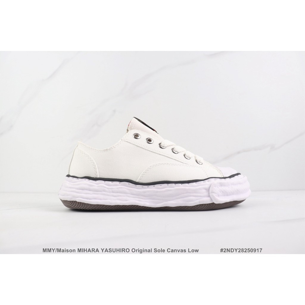 Maison MIHARA YASHUHIRO รองเท้าผ้าใบ ทรงตํ่า SRKT