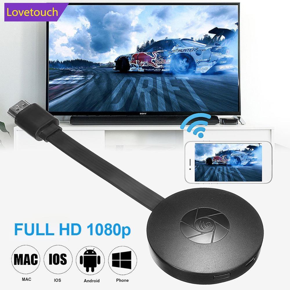 LOVETOUCH ไร้สาย HDMI Mirroring หลายอุปกรณ์โทรศัพท์มือถือเชื่อมต่อกับ TV HD 1080P Projection คอมพิวเ