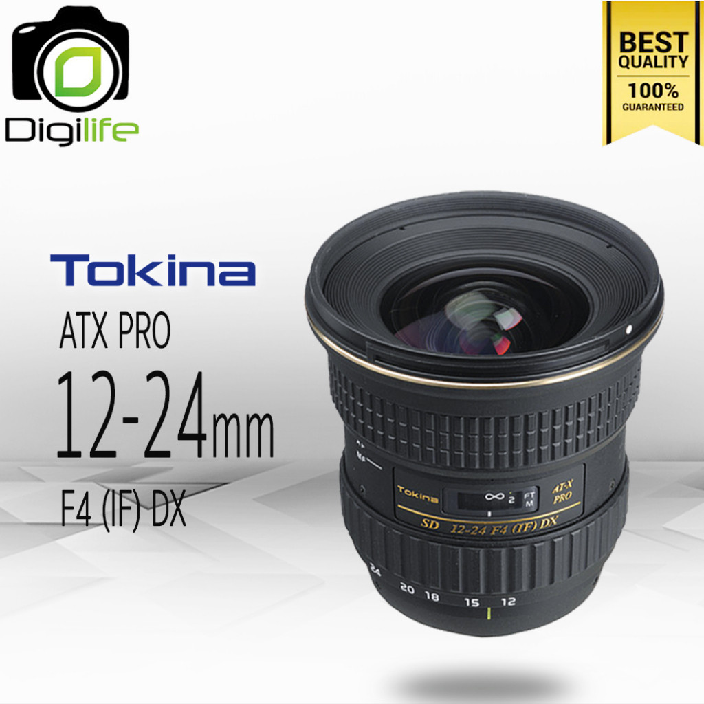 Tokina Lens AT-X 12-24 mm. F4 (IF) PRO DX - รับประกันร้าน Digilife Thailand 3 เดือน