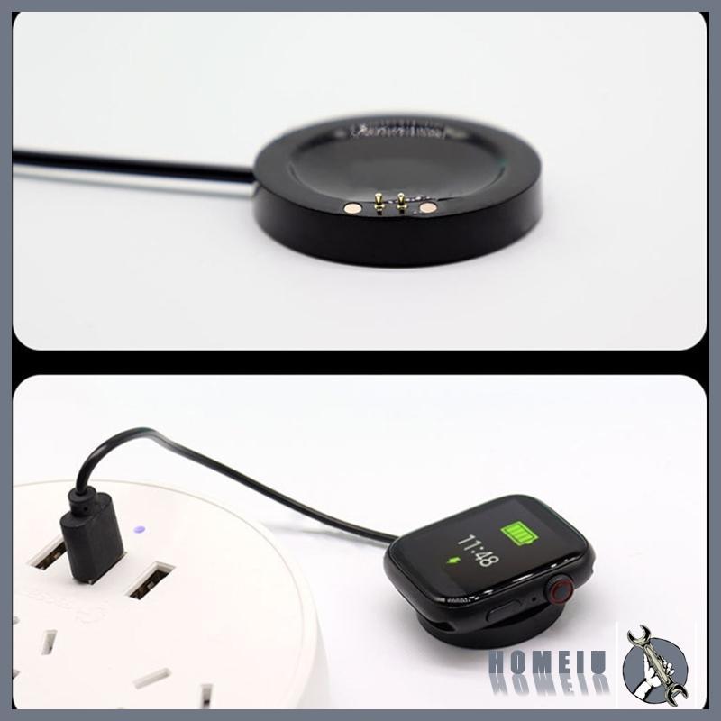 HOMEIU Power Adapter Charger Cradle สายชาร์จเร็วสําหรับ T55+Pro T500 Smartwatch