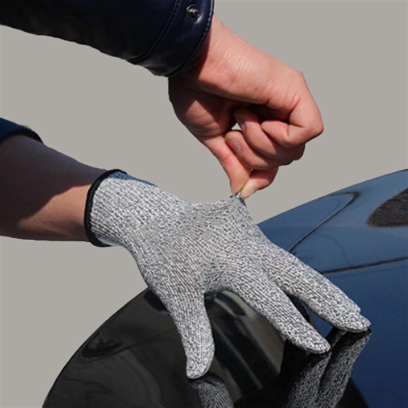 1 คู่ S/M/L/XL Home Kitchen Anti ตัดถุงมือกีฬาถุงมือป้องกันสําหรับผู้หญิงผู้ชายกลางแจ้ง Leisure สวมใ