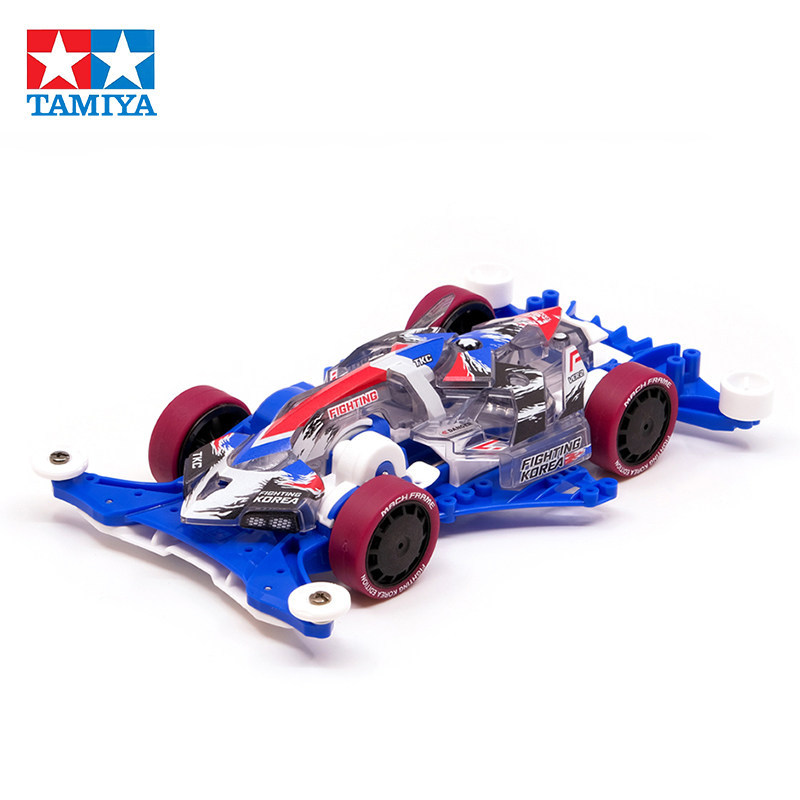 พร้อมสต็อก TAMIYA TAMIYA ขับเคลื่อนสี่ล้อเกาหลี 92451 สีดําโปร่งใส Jedi Chariot สอดใส่ล้อคาร์บอน FMA