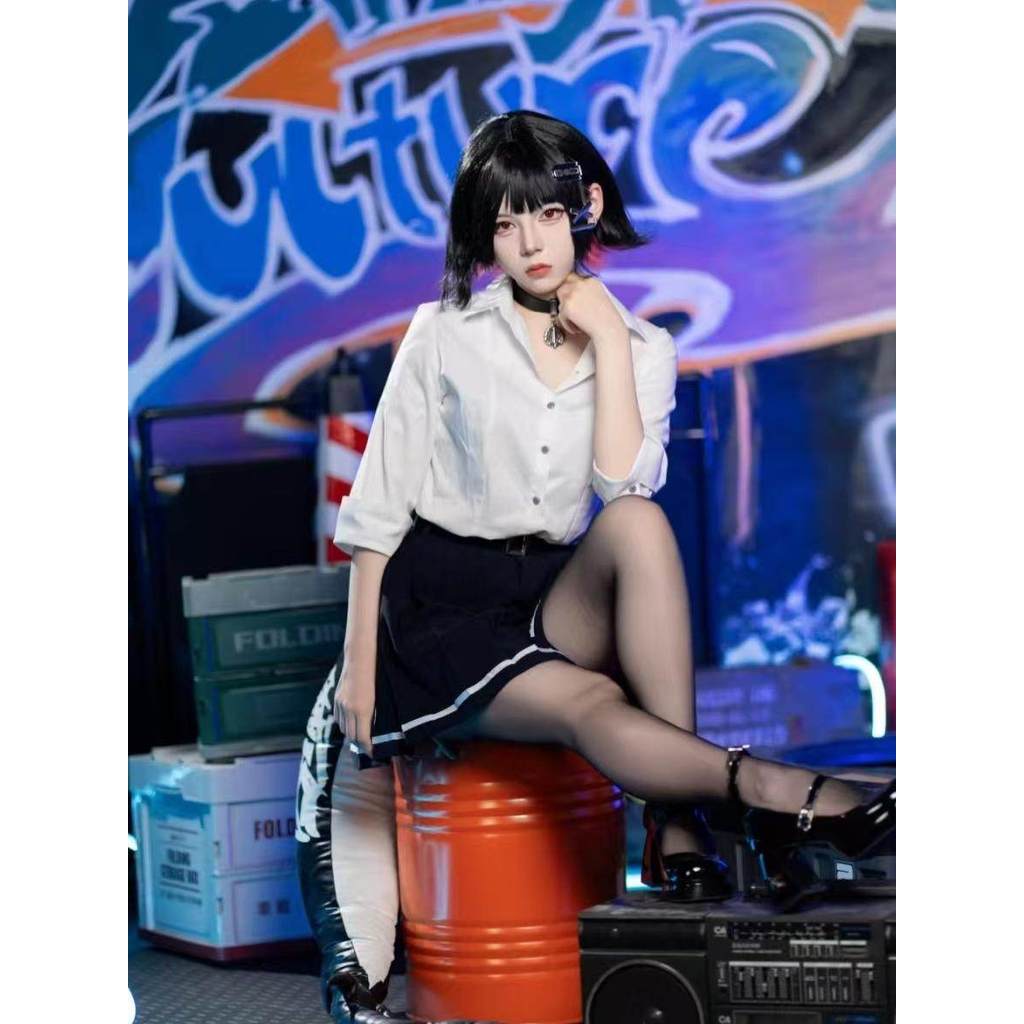 Extinction Zero cos เสื้อผ้า Allen Joe jk ชุด Allen Joe cos เสื้อผ้า Allen Joe Tail Allen Joe วิกผมร