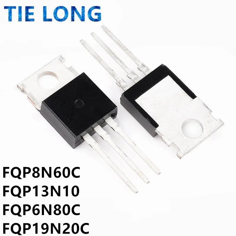 5PCS FQP13N10 FQP13N10L FQP17N40 FQP8N60C 8N60C FFQP6N80C 6N80C FQP19N20C 19N20C F19N20C F10QP20C F1