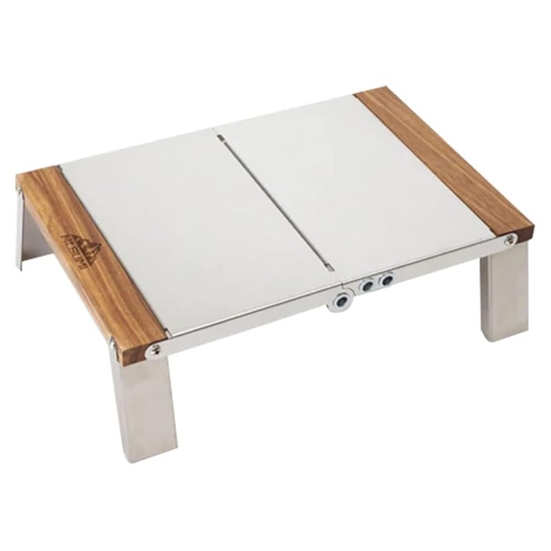 [ Mt.SUMI ] Campfire Side Tough Table (Mini) / Fire Pit Stainless Steel Table Low Table Side Table