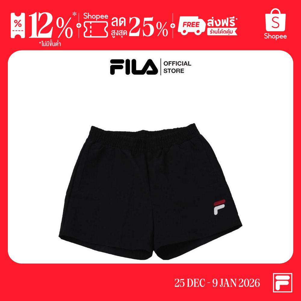 FILA กางเกงขาสั้นผู้หญิง DNA Collection รุ่น FW2HPG41009F - BLACK