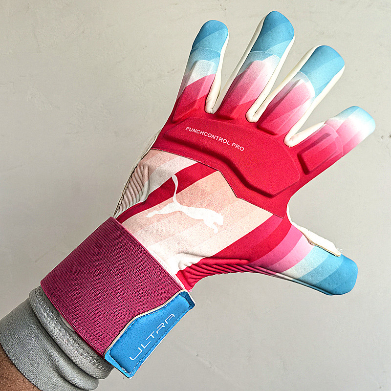 ถุงมือผู้รักษาประตูฟุตบอลใหม่สำหรับผู้ใหญ่ ขนาด 8-10 - รูปที่ 2