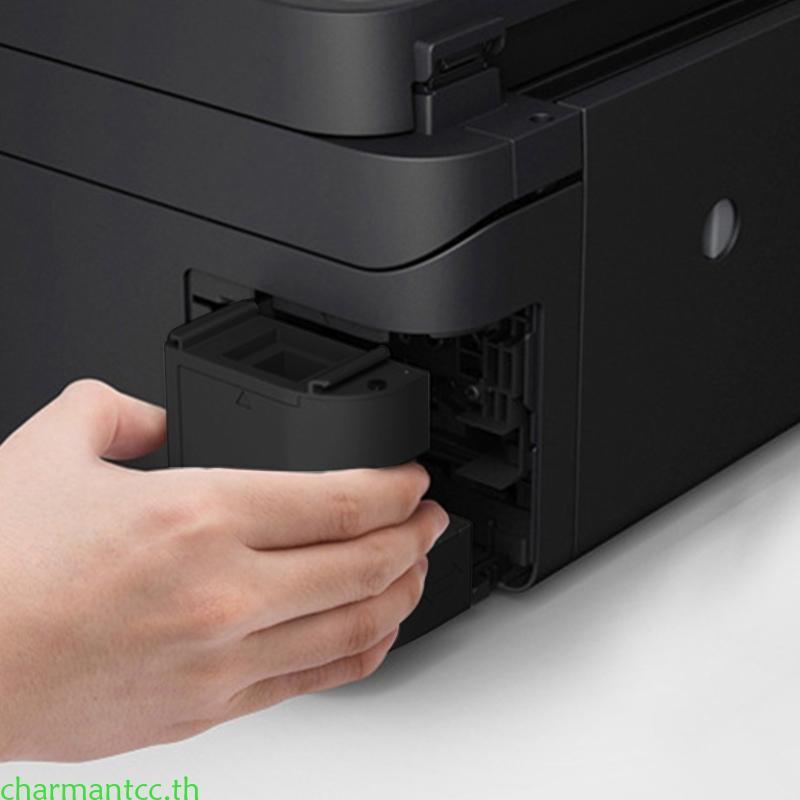 Charmantcc C9345 กล่องบํารุงรักษาหมึกเสียสําหรับถังสําหรับ Epson EcoTankPro ET-5880 ET-5850 WF7
