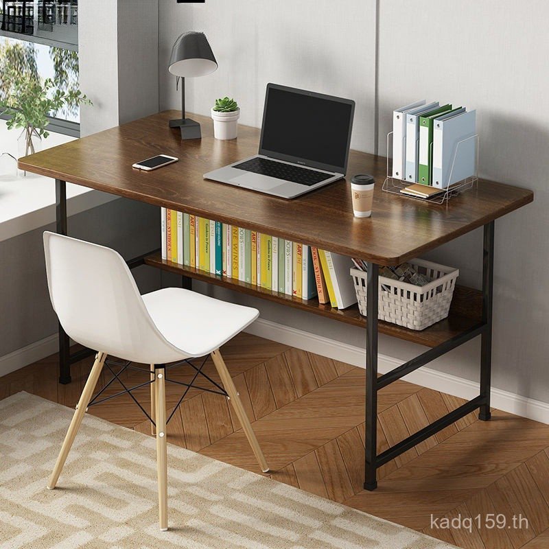 โต๊ะคอมพิวเตอร์ห้องนอนนักเรียนที่เรียบง่ายสก์ท็อปการจัดส่งสินค้าเขียนบ้านโต๊ะให้เช่าห้องประหยัดโต๊ะท