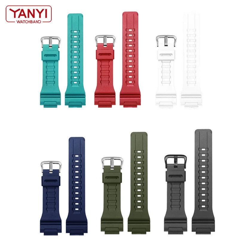 สายนาฬิกาเรซิน 18 มม. สําหรับ AQ-S810W SGW-300H AE-1000W W-S200H F-180WH AEQ-110W MRW MRW-200H W-215