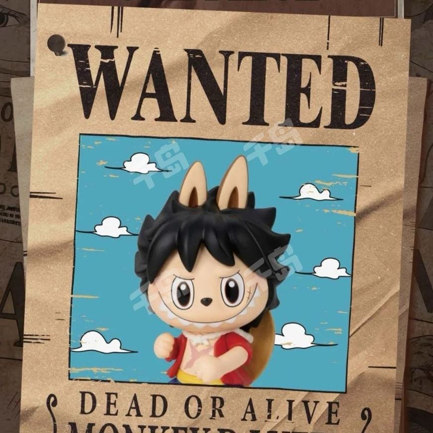 2025 สินค้าใหม่ THE MONSTERS x One Piece Series รูป LABUBU Mystery Box LABUBU One Piece20251226