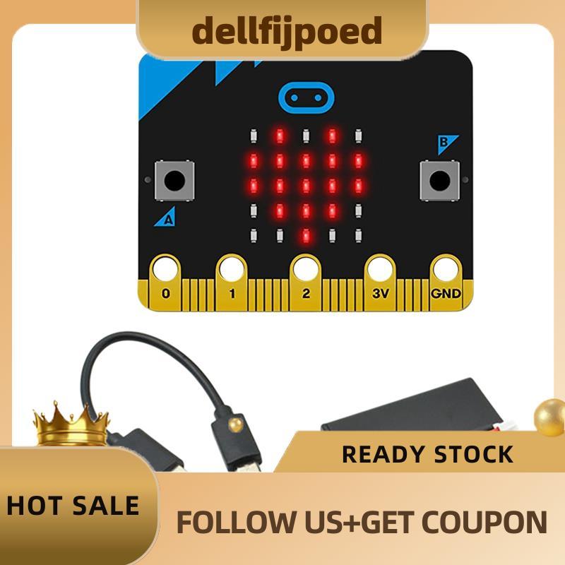 dedellijpoed V1.5 Development Board สมาร์ทรถชุด/Qtruck/Python Education Microbit หุ่นยนต์ตั้งโปรแกรม