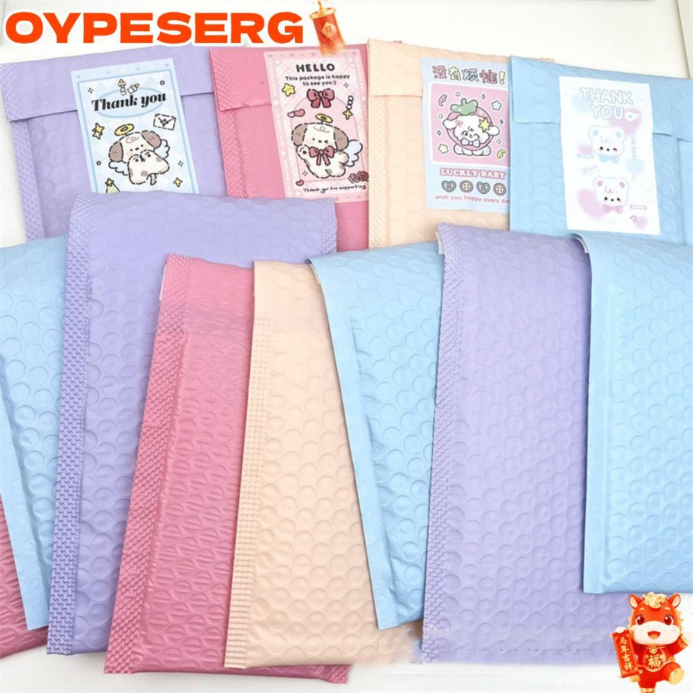 OYPESERG ซองเบาะ 10 ชิ้น, ไปรษณีย์ฟองซีลตัวเอง PE,|Color Pearl film Self Seal Packaging