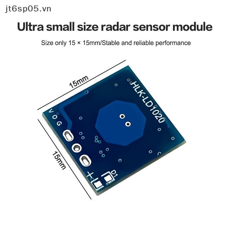 [JTS] 1/3/5 ชิ้น LD1020 10 กรัมโมดูลเรดาร์เหนี่ยวนําไมโครเวฟอัจฉริยะเซ็นเซอร์กระตุ้นมนุษย์โมดูลเซ็นเ
