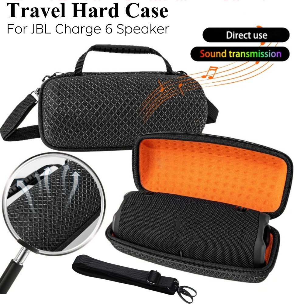 กระเป๋าถือสําหรับ JBL Charge 6 ลําโพง Sound Permeable กระเป๋าสําหรับ JBL Charge6 Outdoors Travel Har