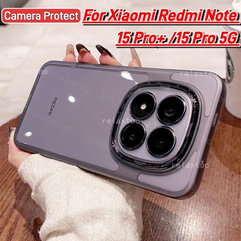 Redmi Note15 Pro+ 5G Clear Casing For Xiaomi Redmi Note 15 Note15 Pro Plus + Pro+ 15Pro+ Note15Pro+ 5G 4G Transparent Soft Ultra Thin Phone Case Fashion Couple Shockproof Protect Back Casing Cover