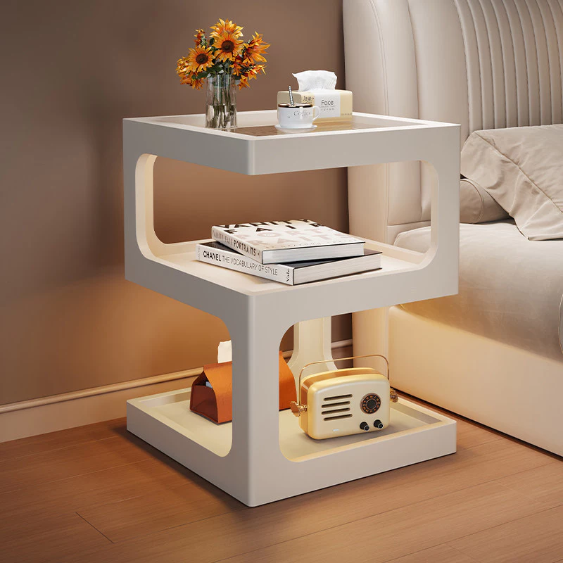 โต๊ะข้างโซฟา สไตล์มินิมอล ชั้นวางของข้างเตียง thumbnail 6