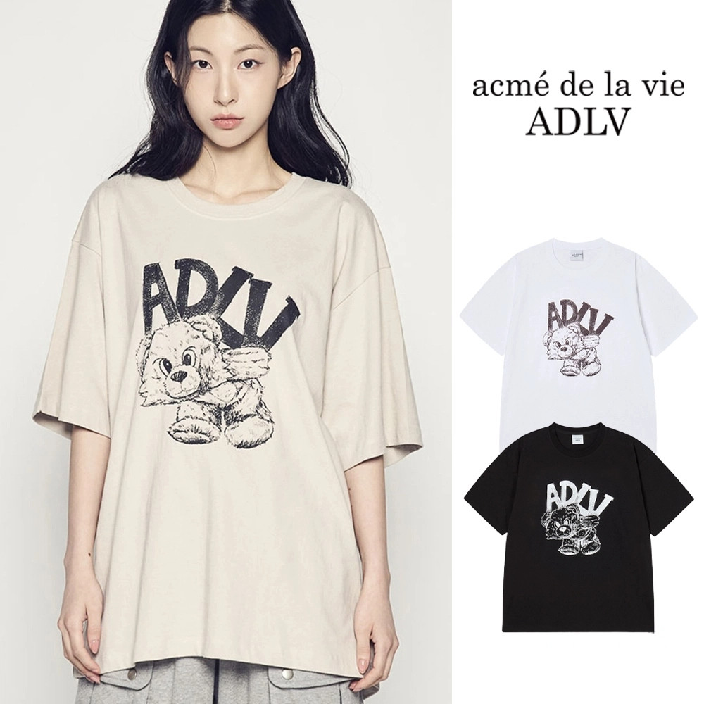Acme de Ia vie AdIv PIGGYBACK เสื้อยืดแขนสั้น