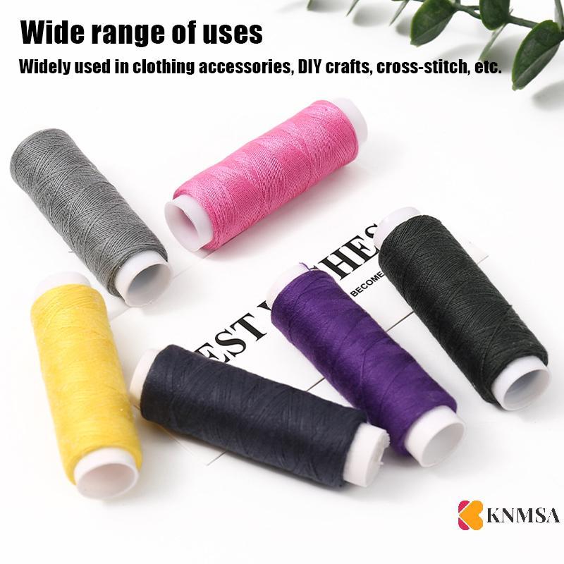 KNMSA] Small Rolls Of Modern Sewing Thread Diy Sewing Thread Colored (20 Rolls) Ssnคอเต่าเดิมเดิม