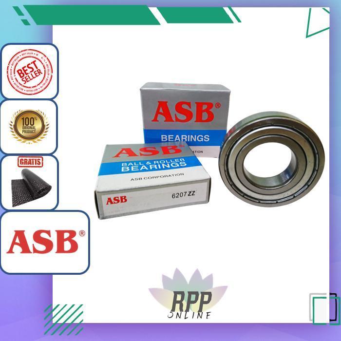 BEARING 6207 ZZ ASB / LAHER / LAKER 6207 ZZ ASB