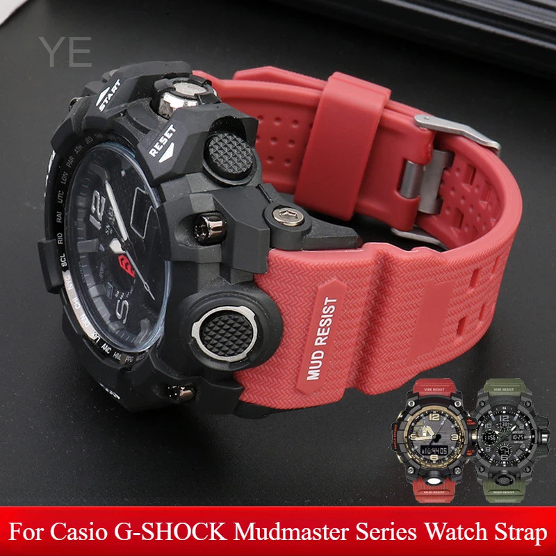 High End น้ําหนักเบา Breathable ผิวซิลิโคนสําหรับ Casio G-SHOCK Mudmaster GWG-1000-1A/A3/1A1 GB/GG ส